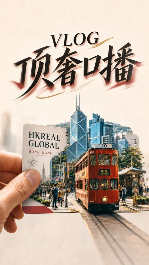 港真 VLOG 顶奢拍摄服务